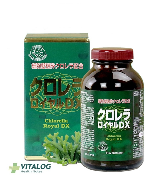 Tảo lục Royal Dx Nhật Bản - Vitalog Health - Công Ty Cổ Phần Giải Pháp Sức Khỏe Và Sắc Đẹp Thành Lộc